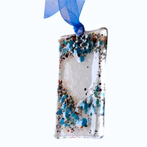 Attrape Soleil Verre Cœur Bleu