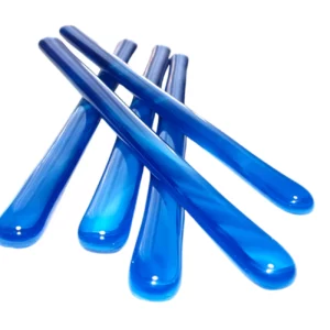 Agitateurs Cocktail en verre bleu