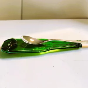 Repose cuillere Bouteille Biere 33CL Vert