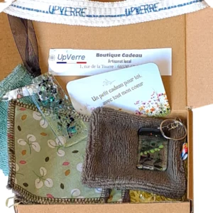 Coffret Evasion Verre et Eponge Bambou Vert