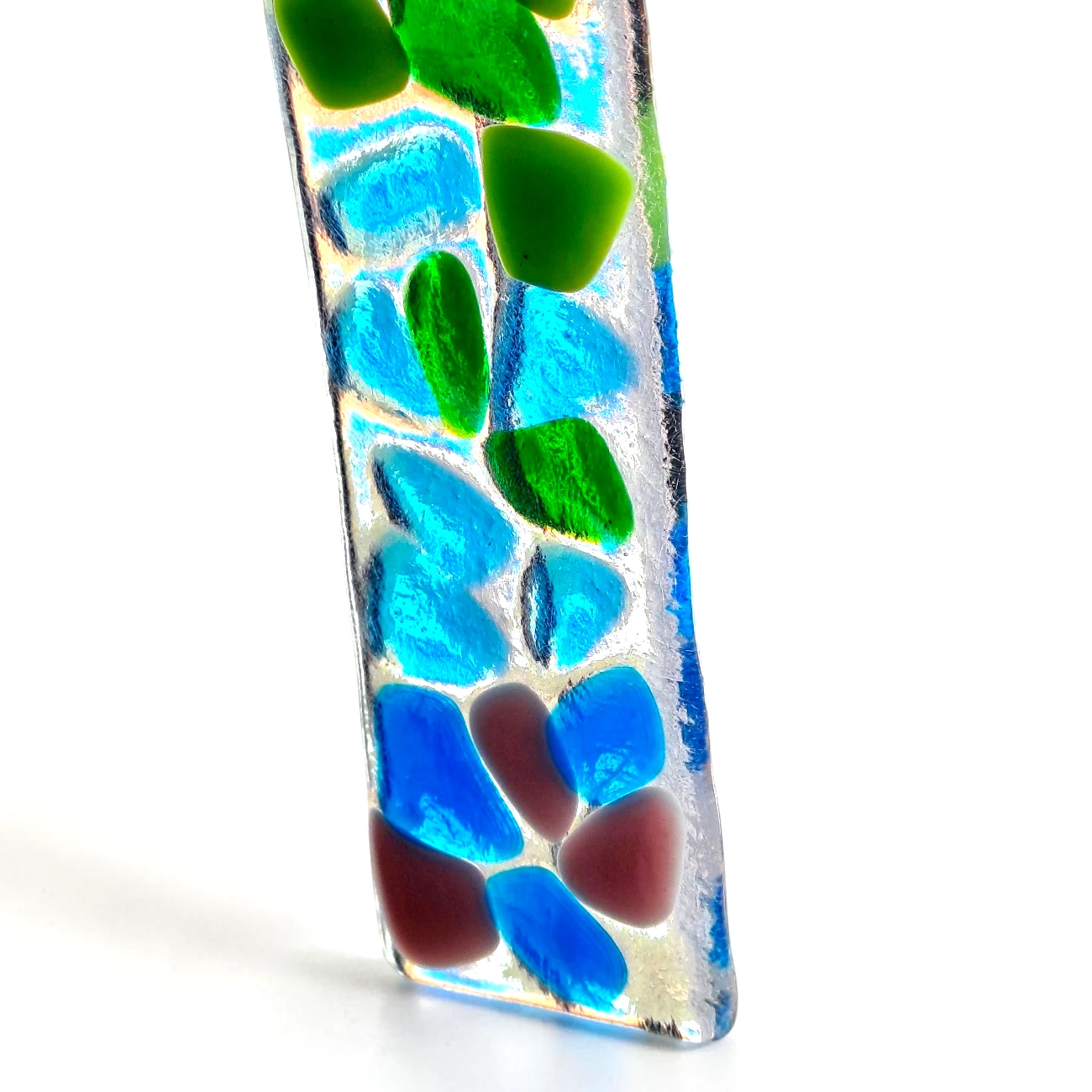 Attrape soleil en verre multicolore artisanal