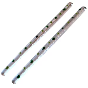 Agitateurs Cocktail en verre transparent poids verts