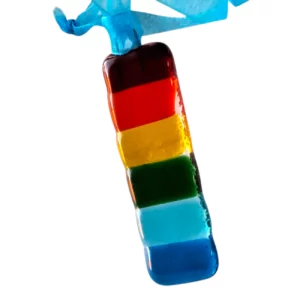 Attrape Soleil en verre arc en ciel