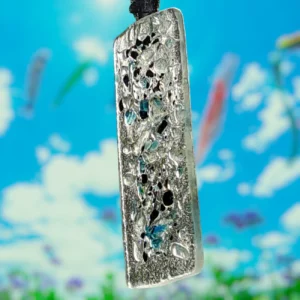 Attrape Soleil Bleu Verre dichroïque