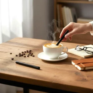 Touillette café thé en verre