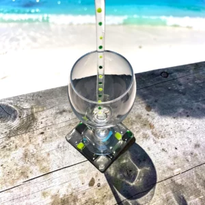 Coffret Apéritif Bar Vert en verre fusionné