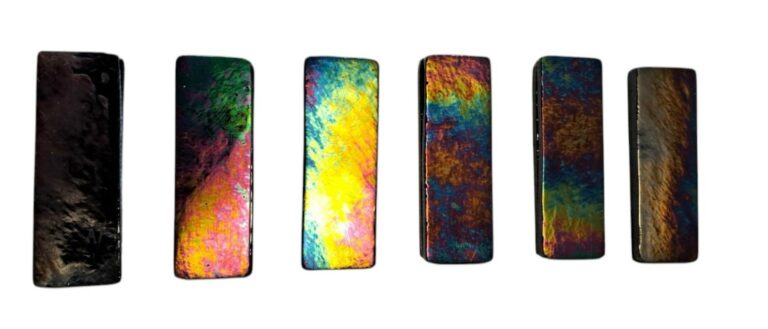 Porte couteau Noir iridescent